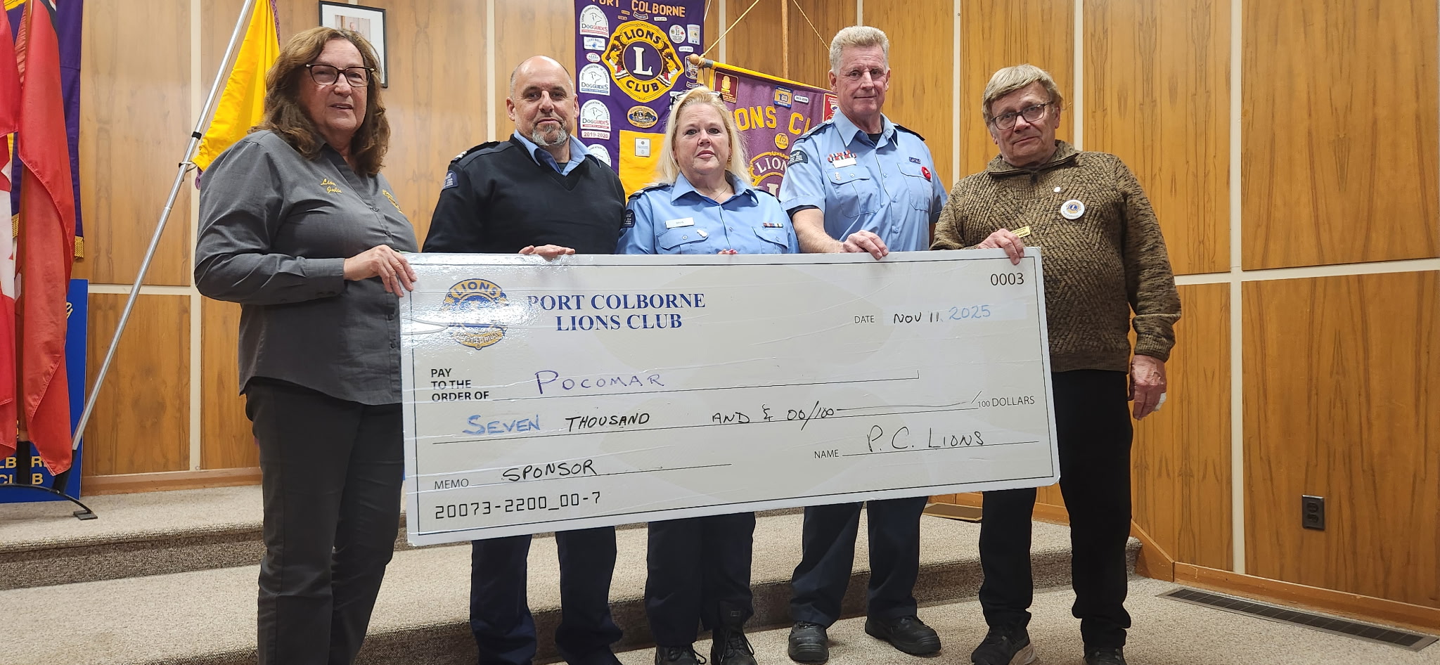 2026 Pocomar donation